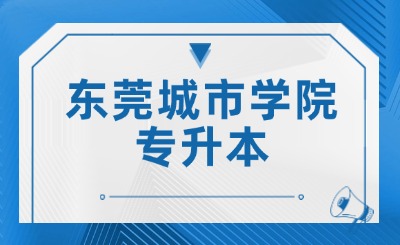东莞城市学院专升本