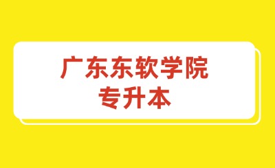 广东东软学院专升本