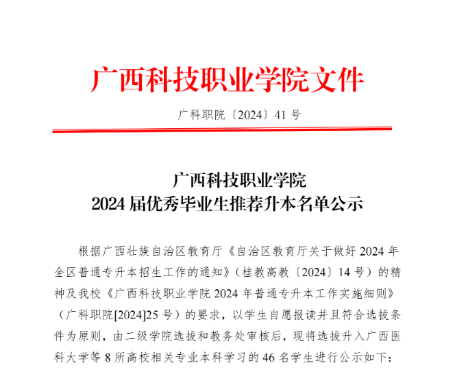 广西专升本